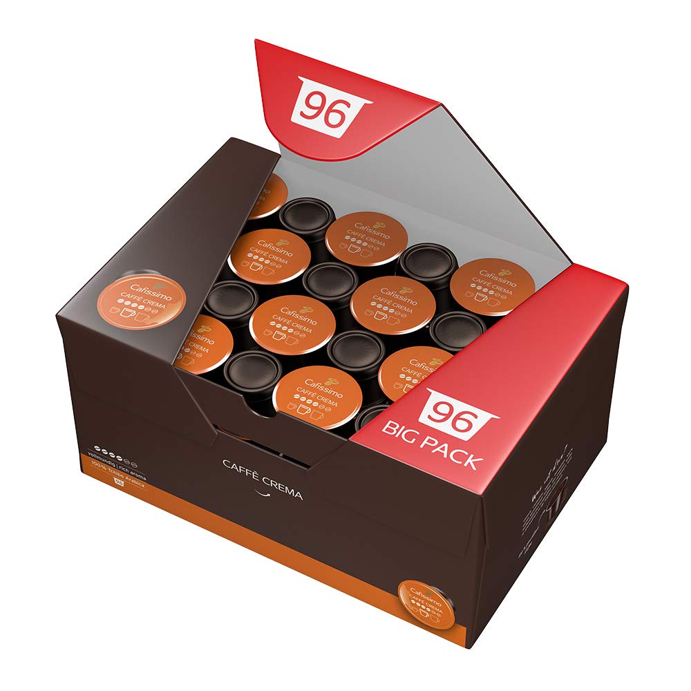 Tchibo Cafissimo Caffe Crema Vollmundig Kapseln 96 Stuck Amazon De Lebensmittel Getranke