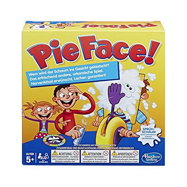 Hasbro Gaming B7063100 - Pie Face Partyspiel – Bild 4