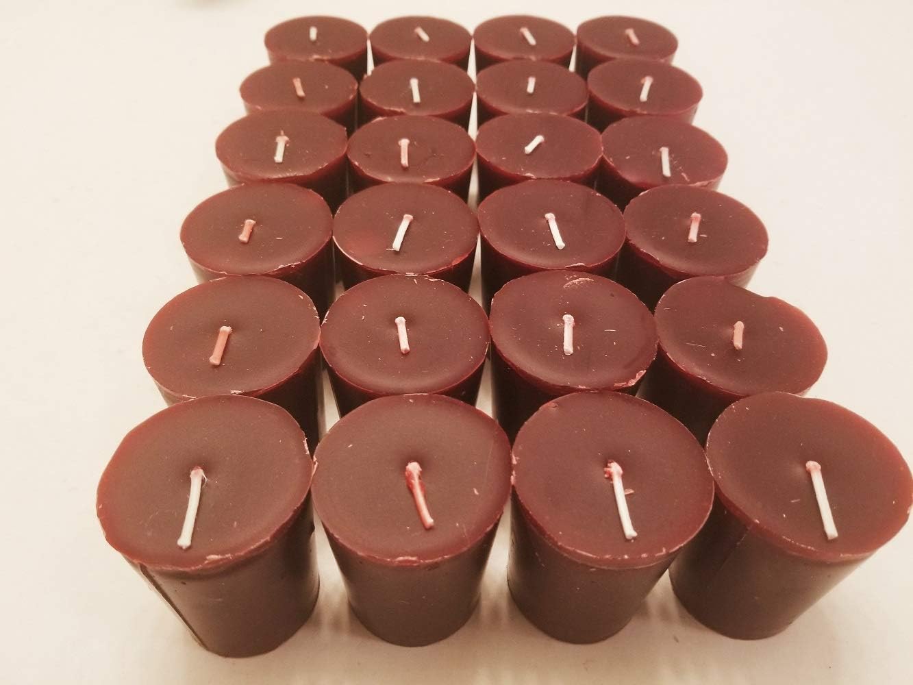 Old Candle Barn 24Piece Votive Candles Cranberry Scented
