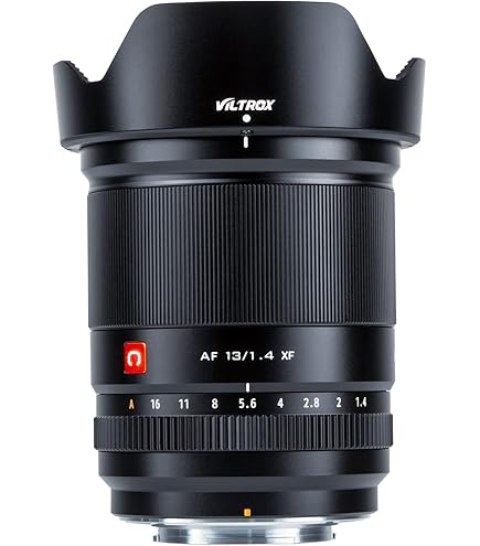 Amazon.com : VILTROX AF 13mm F1.4 XF Lens for Fuji-X Mount, Large