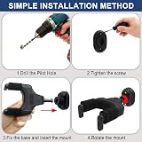 AUPHY AH85 Guitar Wall Mount Auto-Lock Auto-Rotate 10KG+ Universal view 7