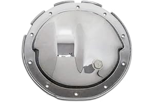 COBRA-TEK For 1964-2021 GM Rear Differential Cover 10 Bolt 8.5" Ring Gear Chrome