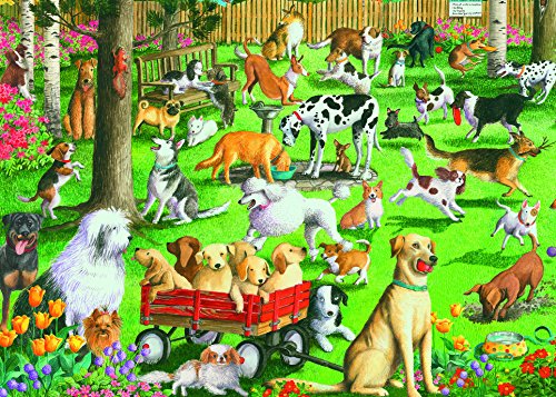 Ravensburger At The Dog Park Large Format Jigsaw Puzzle (500 Piece)