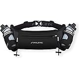 Fitletic - Hydra 16 Hydration Belt, Running Belt with Water Bottle Holder, Water Bottle, Outer/Inner Pocket, Gel Holder and R