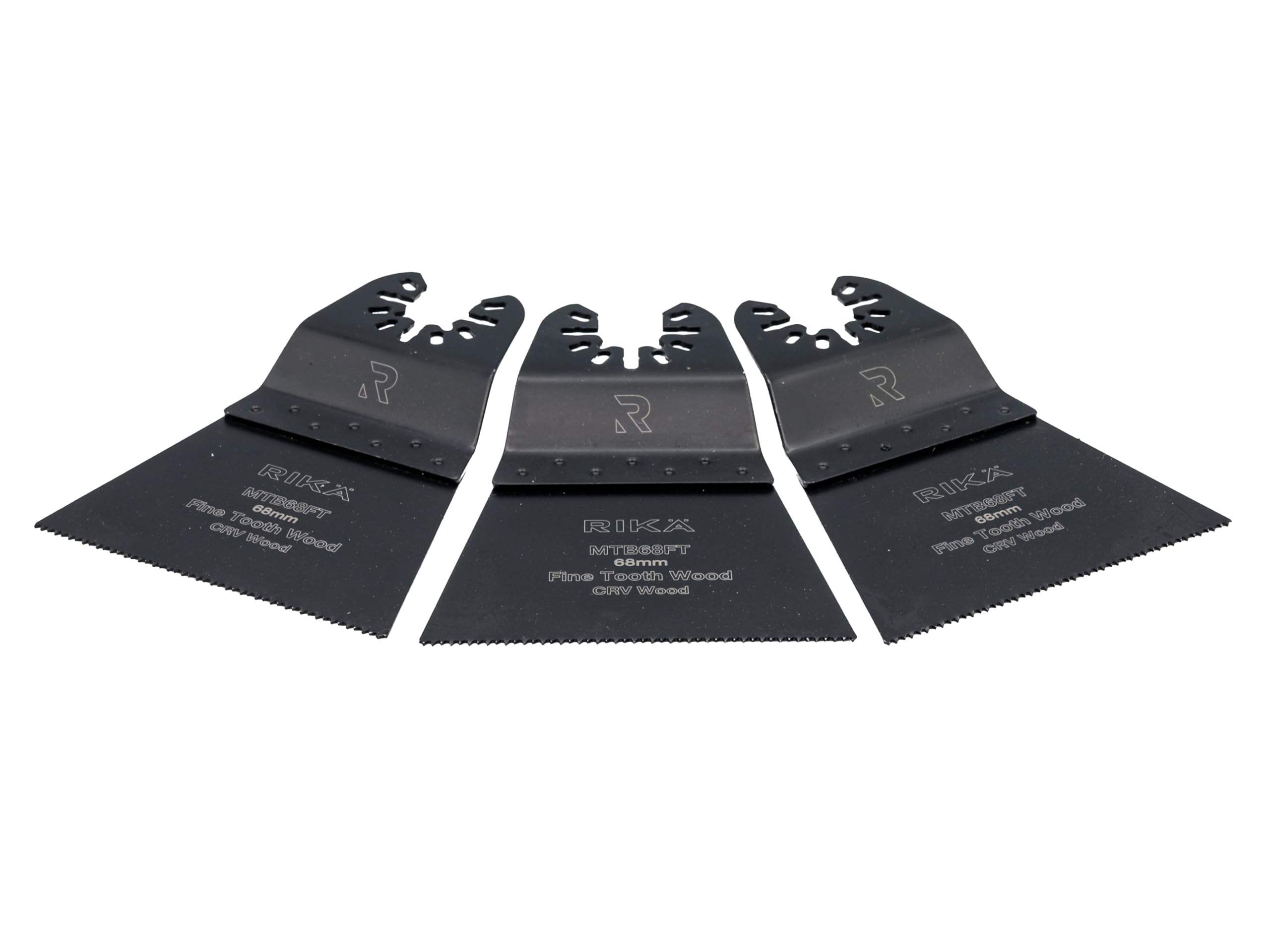 Rikä MTB68FT 68mm Fine Tooth Multi Tool Saw Blade 3pk