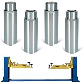 Ytrica 6" Tall 2 Post Lift Rack Adapters, 49mm ID Car Truck Lift Tall Stack Extension Adapter Leg Fit for 50MM KATOOL Two Post Lift Tall Vehicles automotive Adapters Pins Accessories