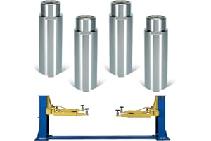 Ytrica 4Pcs - 6" Height 50MM ID Auto Lift Adapter, Car Truck Lift Tall Stack Extension Adapter Fit for KATOOL 2 Post Lift Tall Vehicles Adapters Pins