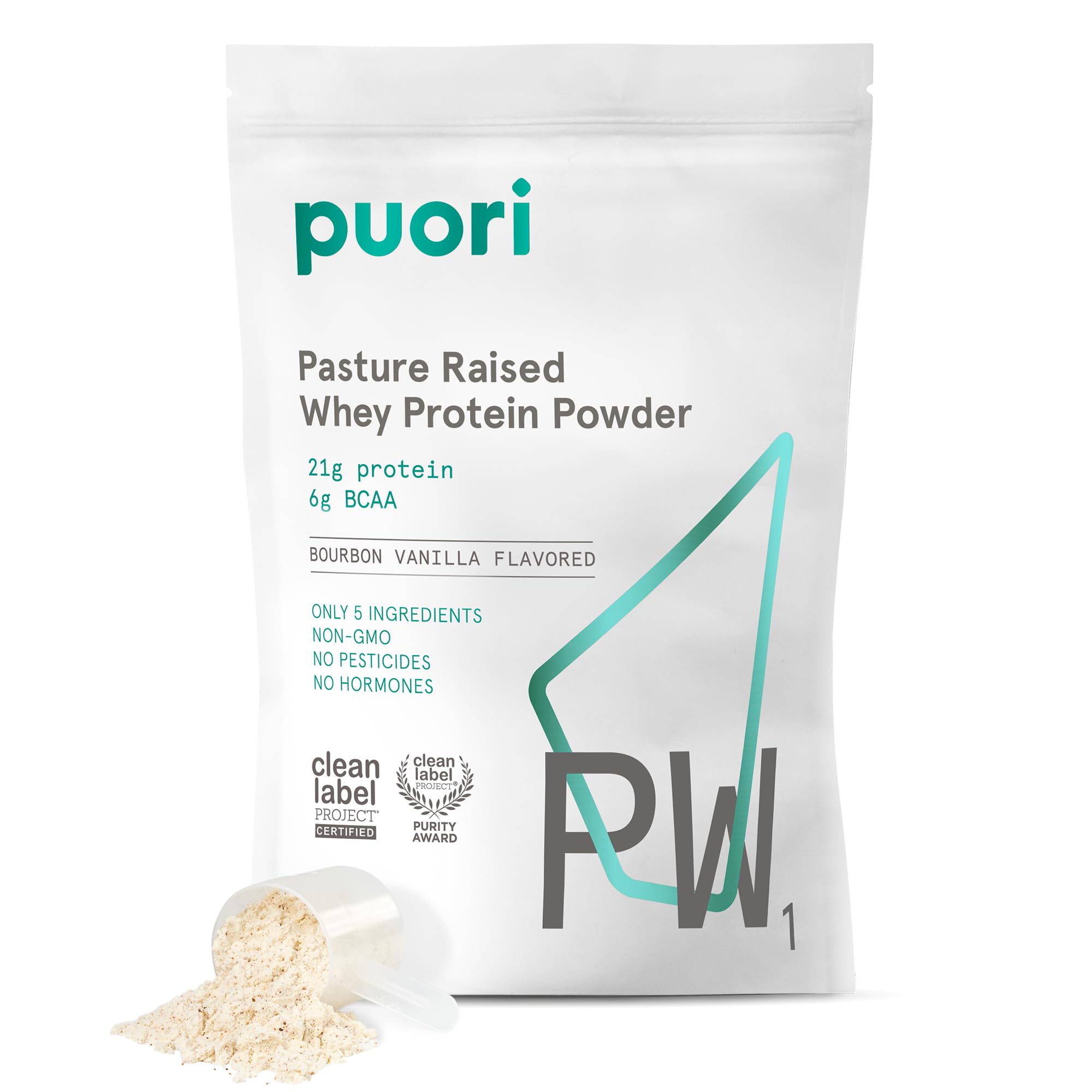 PW1 Grass-fed Whey Protein Powder (Bourbon Vanilla)