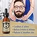 FLAPWINGS Beard Oil Leave-In Conditioner, Softener and Moisturizer for Men - 100% Pure Natural Premium Unscented Mustache and Goatee Growth Oil - Best Beard Care Kit Grooming Product to Tame Beard