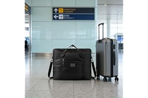 Large Capacity Travel Duffle Bag for Women, Foldable Carry On Duffel Bag with Handle, Water Resistant Weekender Overnight Bag