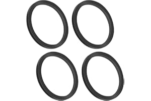 Eyoloty 4" Glass Tubes Support Rubber Ring,Rubber Ring For Pyramid Patio Heater 4" Glass Tube,Outdoor Heater Replacement Parts,Patio Heater Glass Tube Replacement Neoprene Support Ring 4 Pack