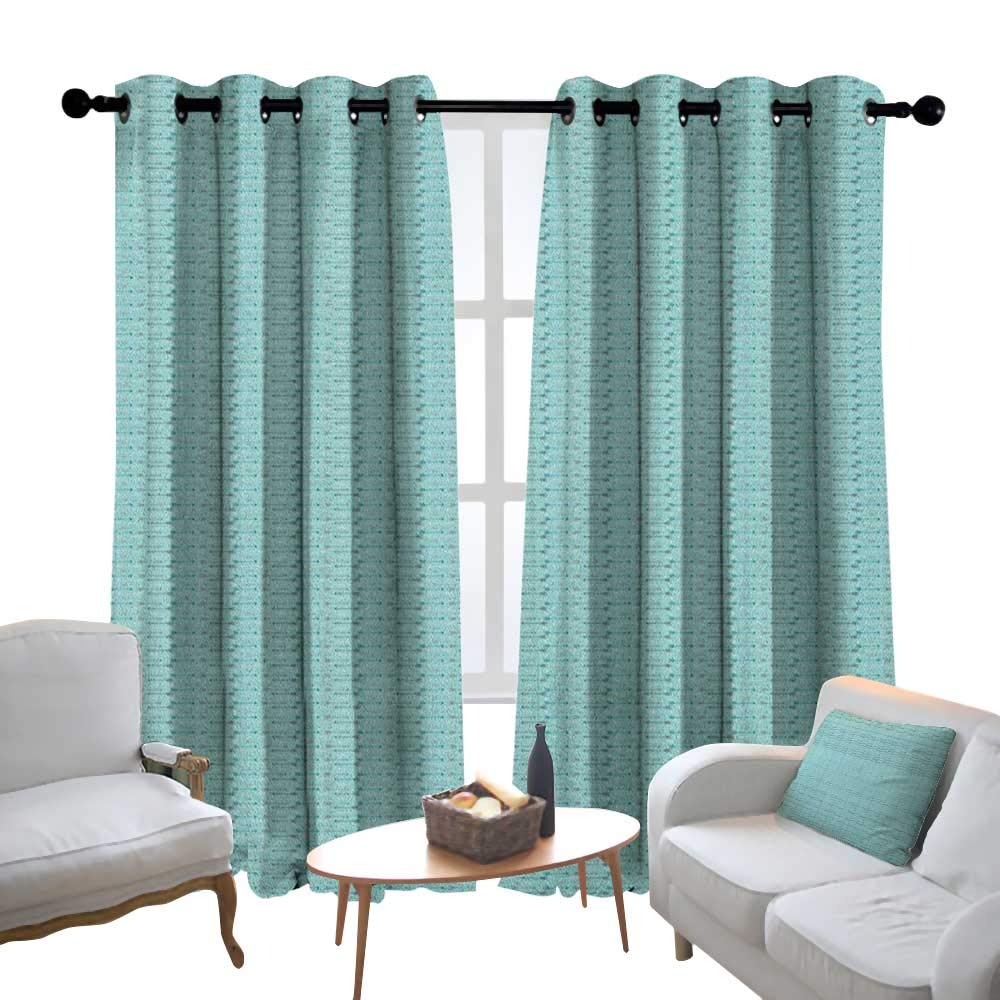 Amazon Com Lewis Coleridge Bedroom Curtains Teal Painted