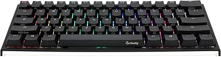 Amazon Com Ducky One 2 Mini Rgb Cherry Mx Silent Red Teclado Computers Accessories