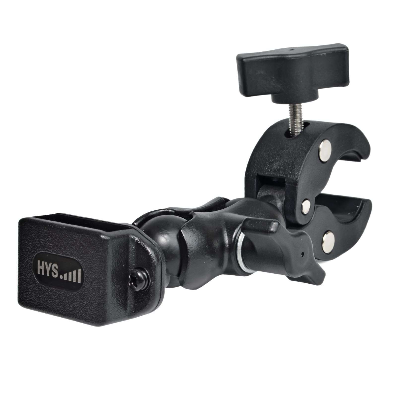 HYS Walkie Talkies Bike Holder, Universal Motorcycle Radio Mount, Compatible with Motorola Talkabout Baofeng UV5R Mini Quick Release (Z-7) — image 1