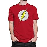 DC Comics Men's The Flash Short Sleeve T-Shirt