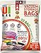 Space Saver Vacuum Storage Bags - 12 Premium Travel Space Bags - Bag Size: Jumbo XL XXL & Medium - 2X Sealed Compression Plastic Bags For Clothing Storage , Clothes bedding & Packing - DIBAG