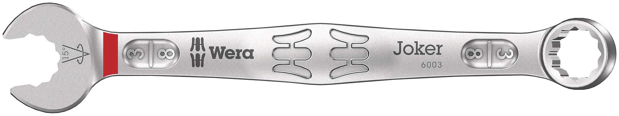 Wera 05020212001 6003 Joker Ring Spanner, Imperial 3/8"