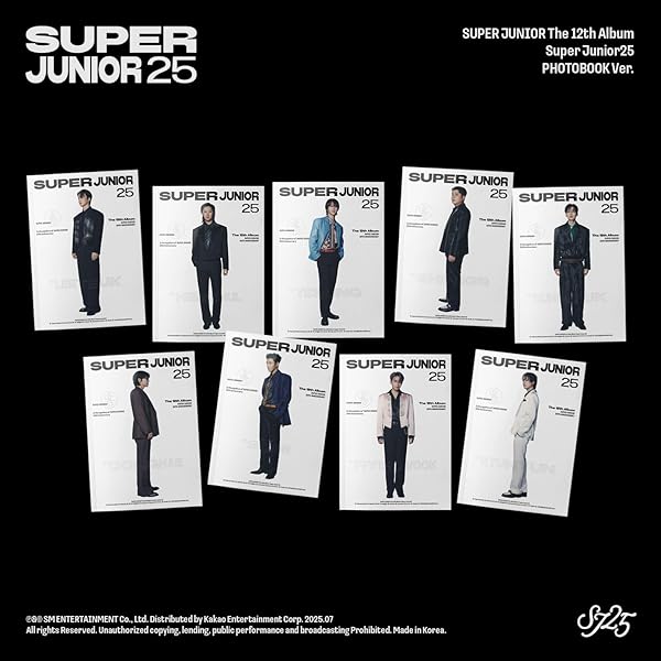 Super Junior 25 (SMini Ver.)セット（バラ売り不可） Super Junior - Super Junior25 [The 12th Album - SMini Ver.] - K PLACE