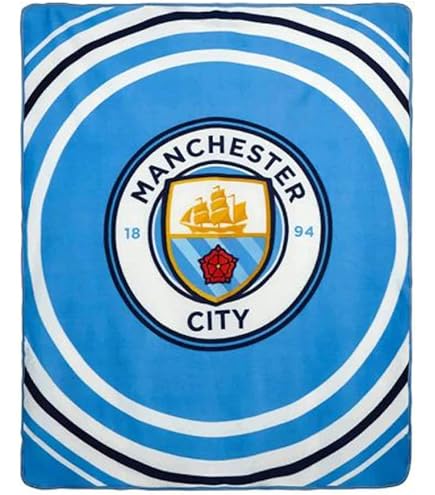 Manchester City FC Character World Officiële dubbele dekbedovertrekset