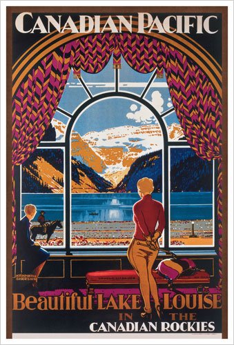 EuroGraphics CP Rail Beautiful Lake Louise 1000 Piece Puzzle