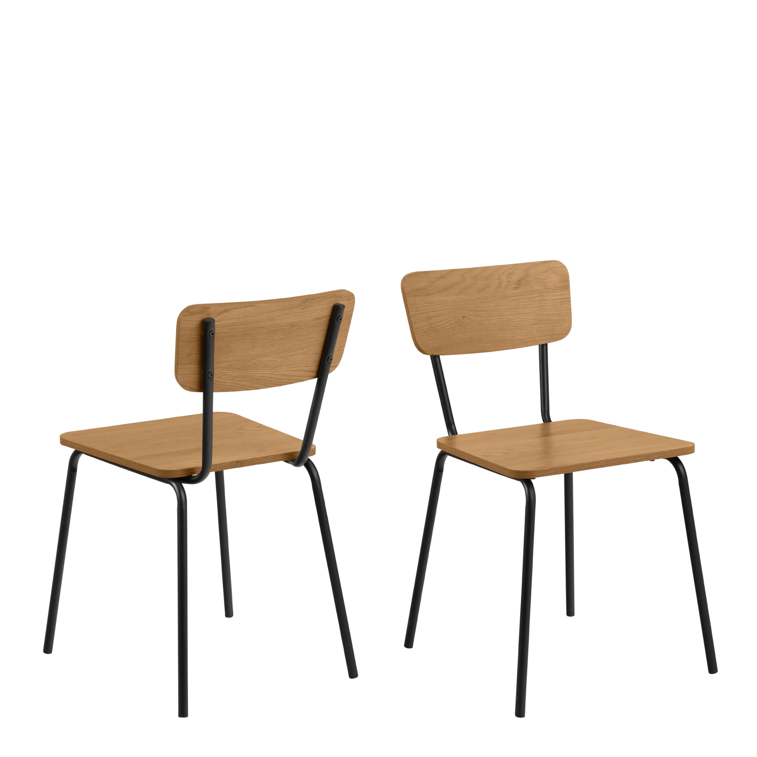 Furniture To Go | Peru, Oak, Dining Chair Set of 2