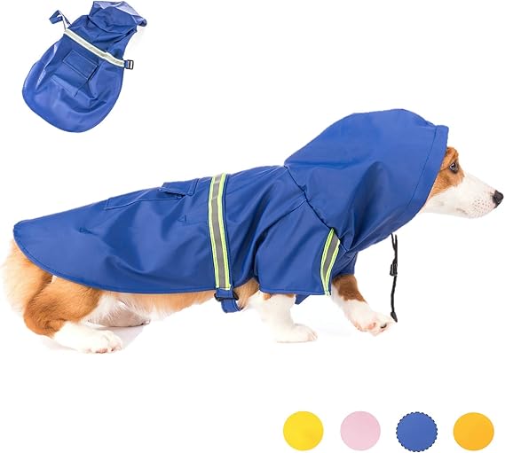 amazon dog raincoat with hood
