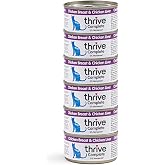 thrive Complete 100% Natural Multiple Flavors Food for Cats (6 Packs, Chicken and Liver)