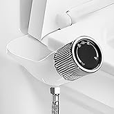 Kwok Wah Bidet Attachment for Toilet, Non-Electric Bidet, 3 Wash Modes (Rear, Feminine, Self-Cleaning), Easy Installation, For Standard Home Toilets (Not for RV Use)