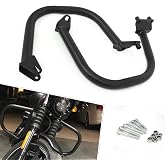 CHIFUN Crash Bars Compatible with Harley Street 500 XG500 750 XG750 2015-2022, Motorcycle 1.25" Fat Steel Engine Guard Highway Frame Protection Bars (Black)