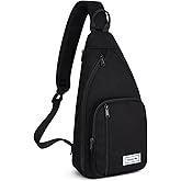 Hanke Crossbody Bags for Women Travel & Sling Bag for Men, Fits 11" Tablet, Canvas Cross body Purse, Chest Bag