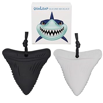 shark tooth sensory necklace