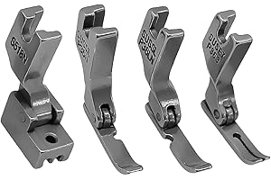 #P36N+P36LN+P363+S518N 1SET 4PCS Different Zipper Presser FEET FIT for Singer Brother Juki DDL-555 Industrial Sewing Machine 