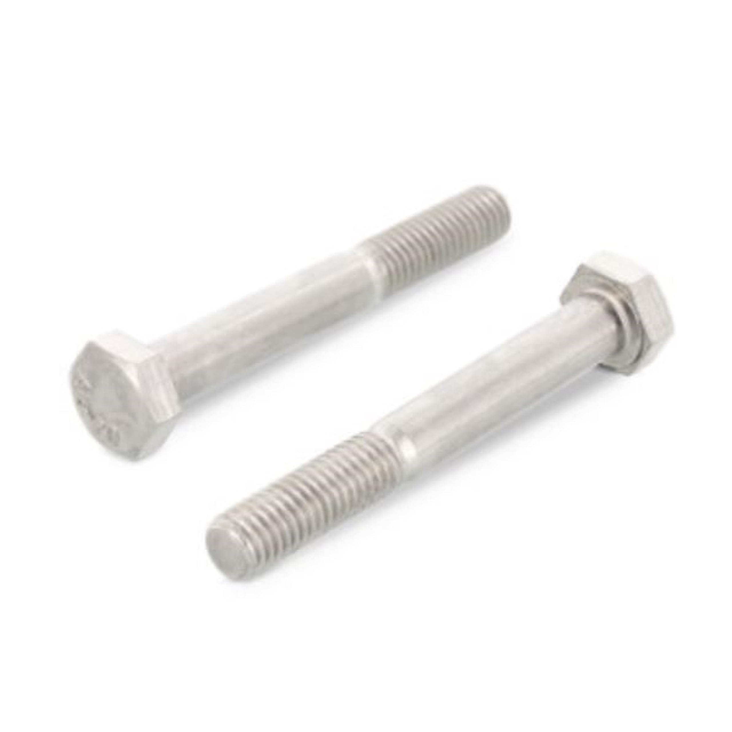 Hexagon Screws M8X120 Pack of 20 Stainless Steel A2 / V2A Rust-Proof Hexagon Screws with Shaft DIN 931 / ISO 4014 Machine Screw