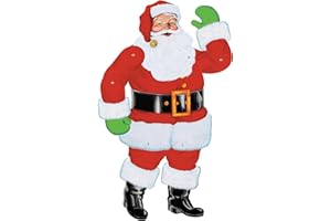 Beistle Jointed Santa, 29-Inch