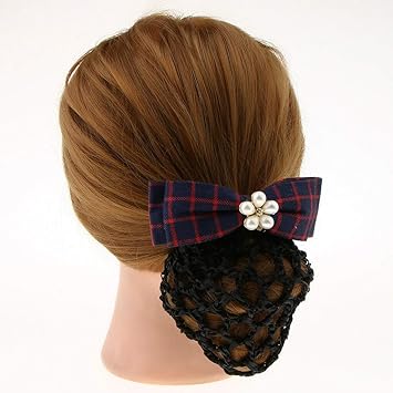 Amazon Com Mopolis Womens Bow Barrette Hair Clip Bowknot Bun