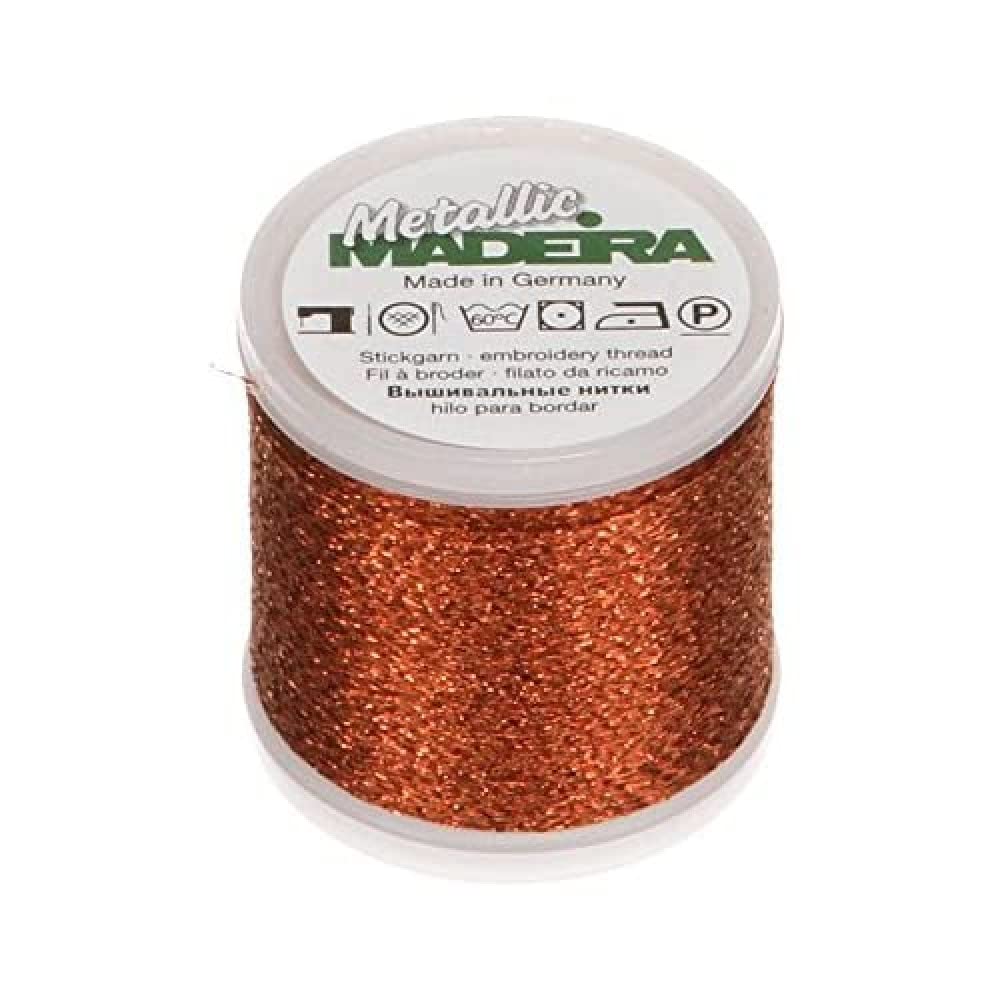 Madeira 200 m Metallic Thread, Bronze
