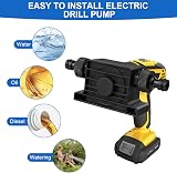 Flintronic Mini Electric Drill Pump 900 L/H Self Priming Water Transfer Pump view 8