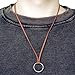 Uncharted Nathan Drake's Ring Pendant Cord Chain Necklac