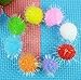 RIMOBUL 40PCS 1.5INCH New Generation Extra Large Cat's Favorite Chase Glitter Ball Toy Sparkle Pom Pom Balls
