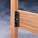 ROCKLER Surface Mounted Keyhole Bed Rail Brackets