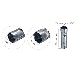 SABLUE 7-Pcs Dual-Ended Spark Plug Socket Wrench