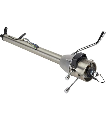 OTMGTGM Universal GM 30'' Black Automatic Stainless Steel Tilt Steering Column No