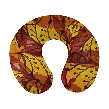 Amazon Com Interestprint Abstract Plant Pattern Travel Pillows