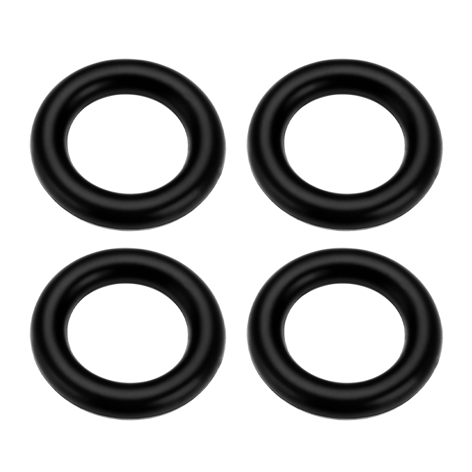 SG Store 4pcs Dishwasher Rubber Seal MFI754131307 754131307 Dishwasher Water Inlet Solenoid Valve Rubber O-Rings 16mm OD 10mm ID 3mm Width Seal Washer Black