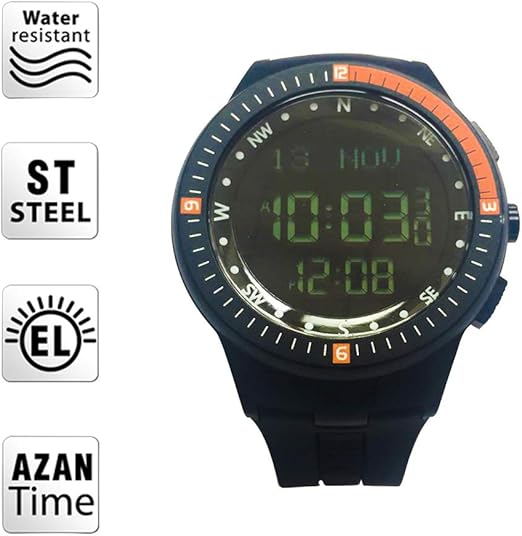 prayer compass watch