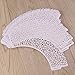 Tinksky Vine Filigree Lace Cupcake Wrapper Wraps Liner Wedding Party Cake Decoartion, Pack of 50 (White)