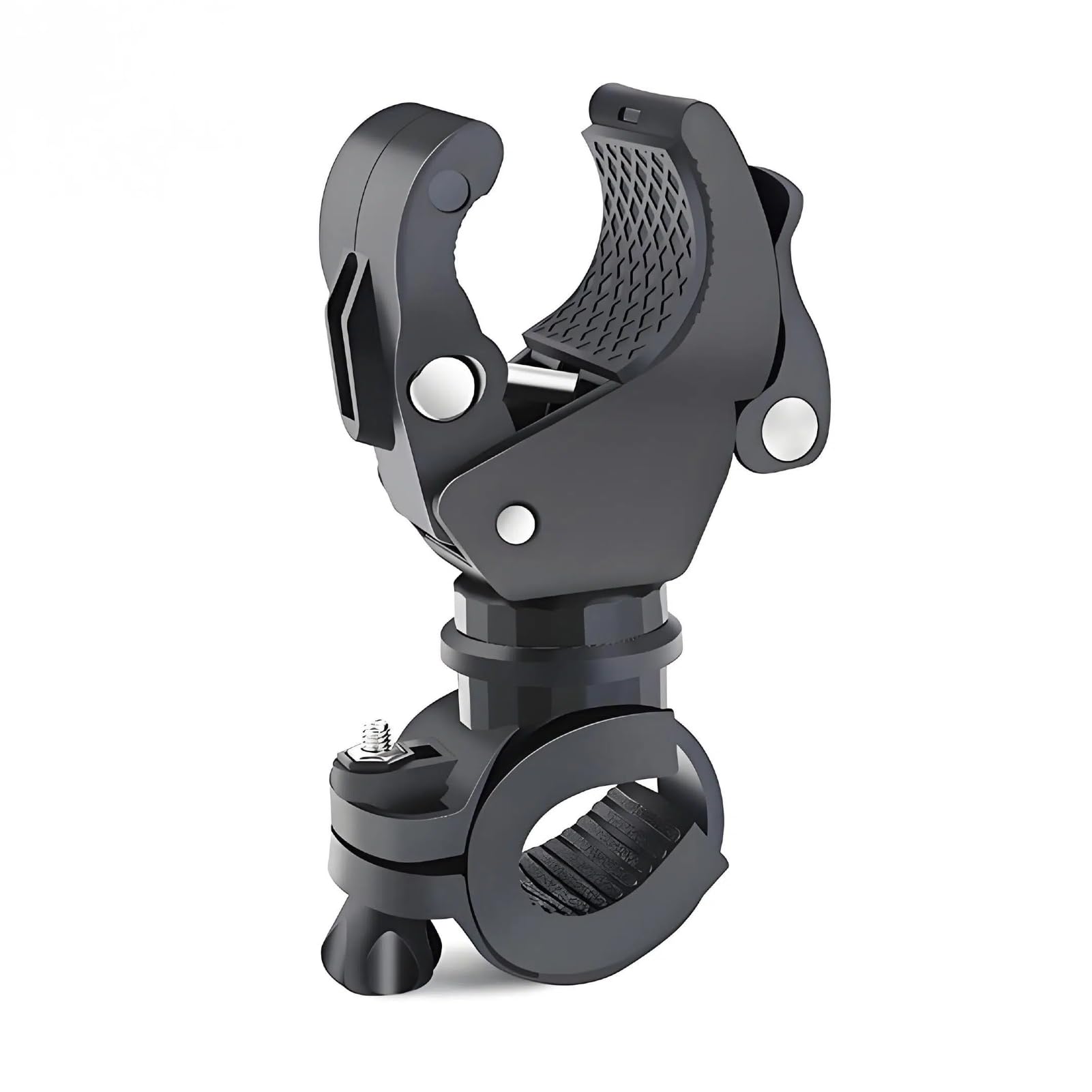 KIMISS U Lock Holder - Universal Flashlight Clamp For Bicycle - Mountain Bike Mount Flash Light Clips Mounting Bracket