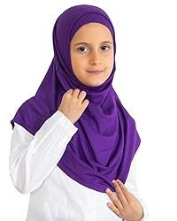 Prien Easy To Wear Hijab For Girls, Muslim Scarf