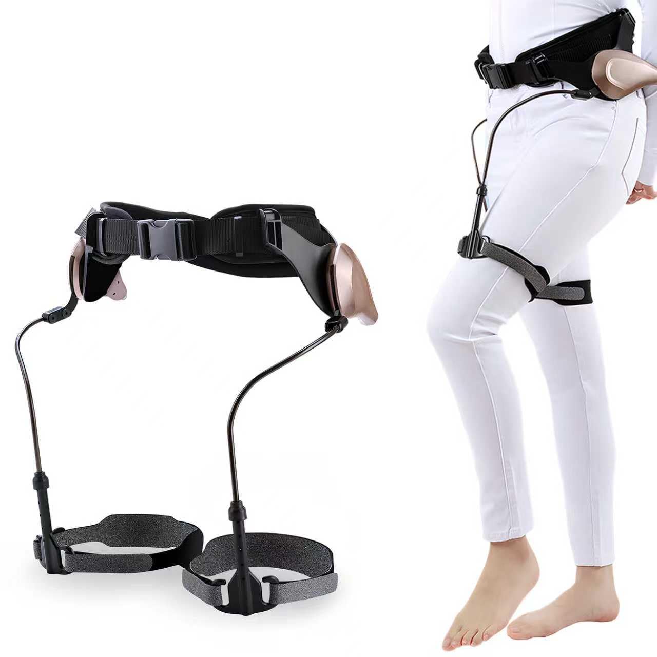 Photo 1 of ZOYACREATE Exoskeleton for Walking Device, Leg Exoskeleton Powered, Wearable Robotic Bionic Exoskeleton Walking Assist