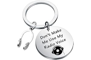 FAADBUK Funny Radio DJ Gift Radio Host Gift Don't Make Me Use My Radio Voice Gift for Radio Operators
